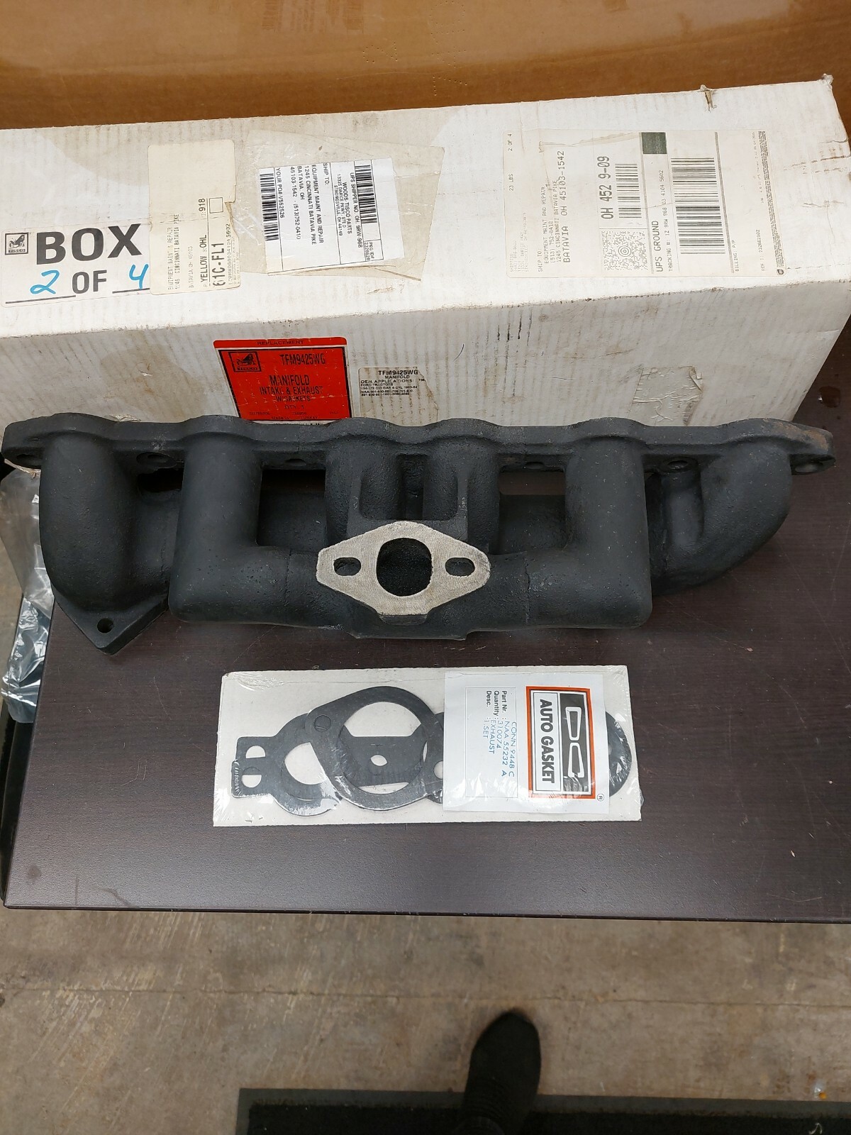 TFM9425WG E9NN9425A NEW TISCO MANIFOLD INTAKE & EXHAUST FITS 79 MODELS FREE SHIP