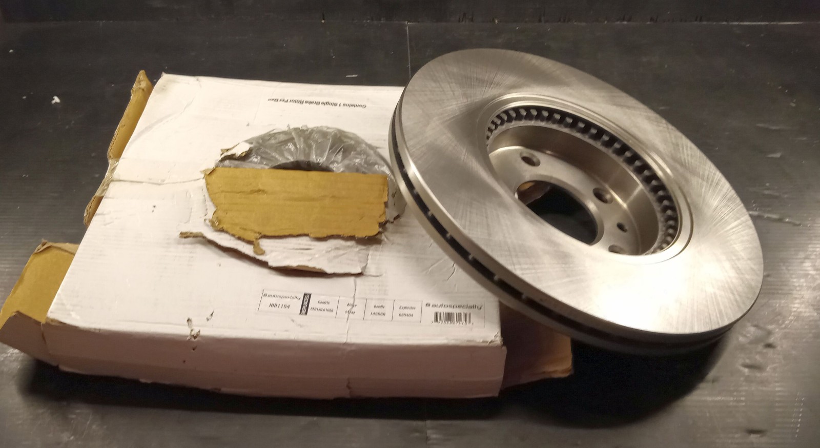 2 NEW AUTOSPECIALTY JBR1154 DISC BRAKE ROTOR NNB ***MAKE OFFER***