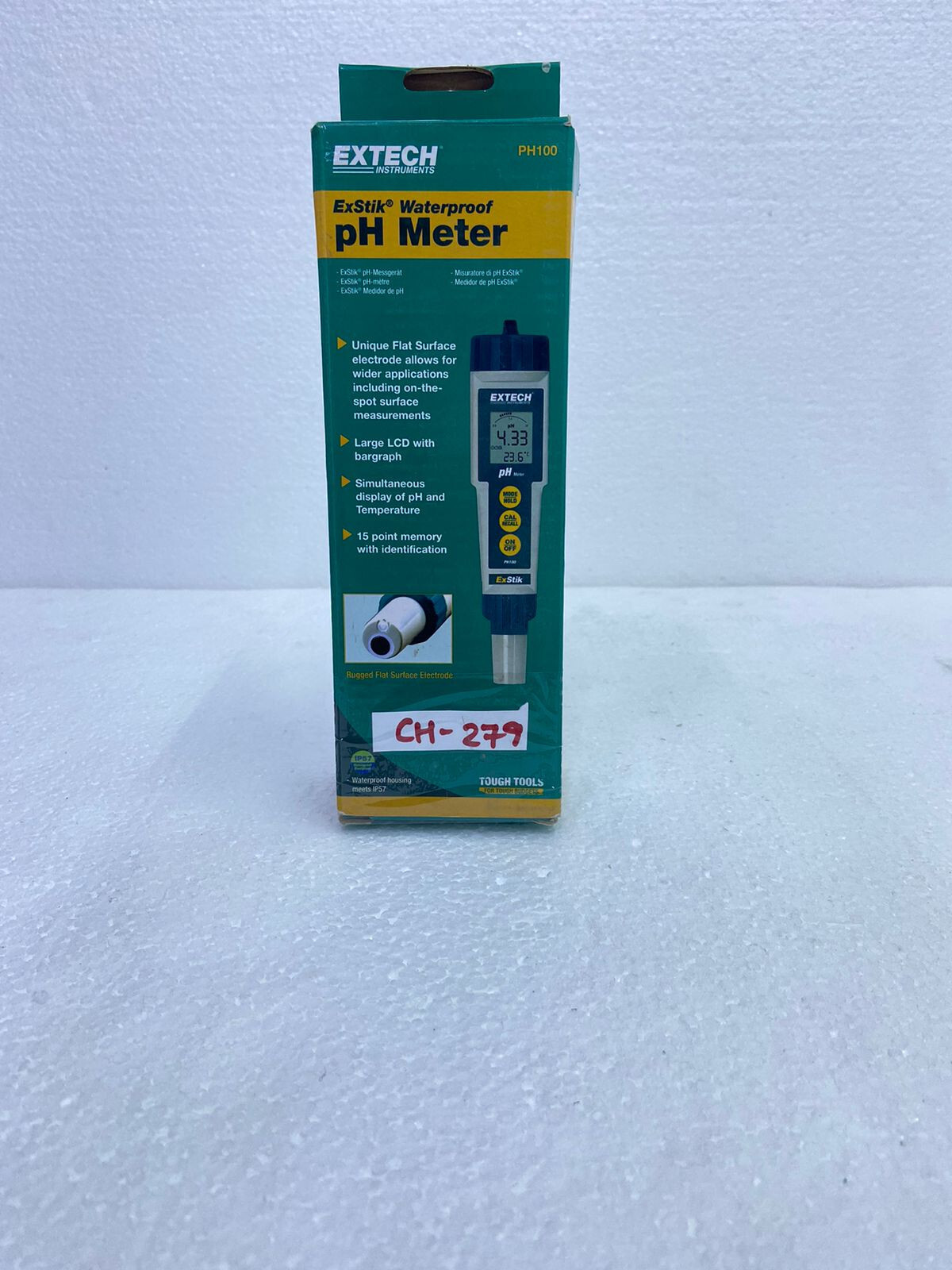 Extech PH100 ExStik pH Meter , CH#279