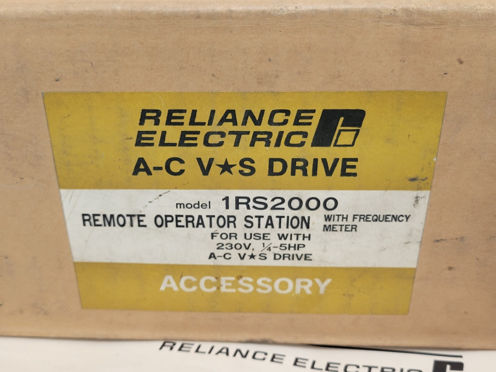 NEW ABB RELIANCE ELECTRIC 1RS2000 REMOTE OPERATOR STATION DRIVE INTERFACE USA