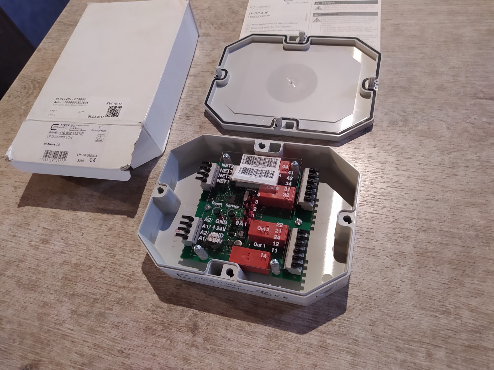 METZ CONNECT LF-DO4-IP65 LON 1108521321IP [NEW]