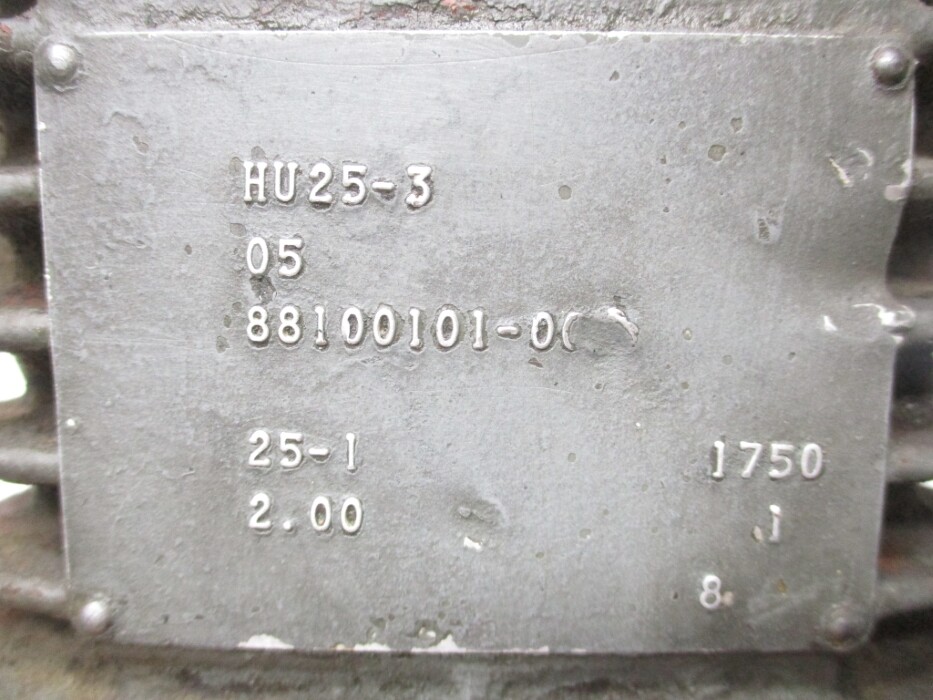 CONE DRIVE HU25-3 (AS PICTURED) UNMP