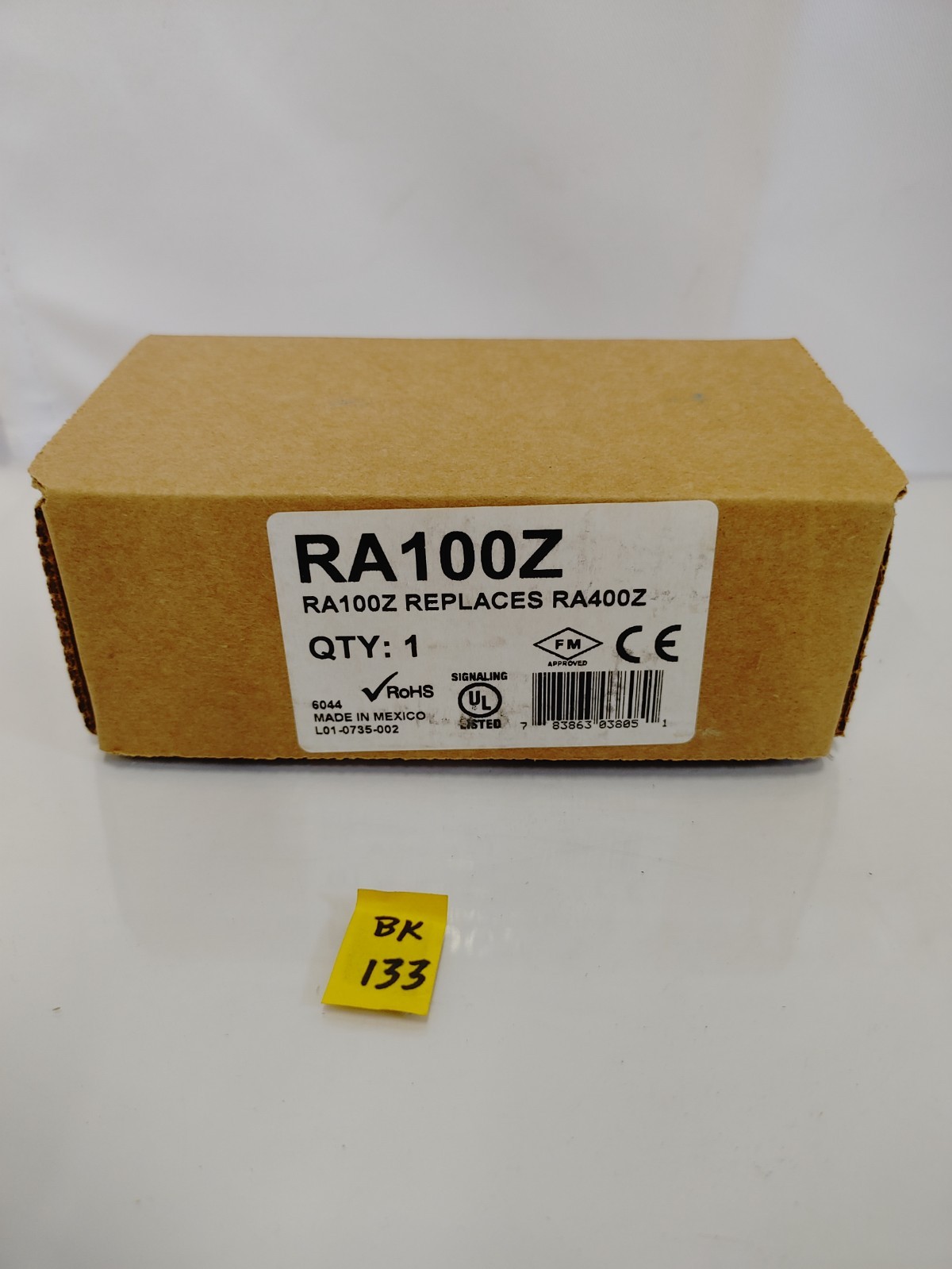 System Sensor RA100Z Remote LED Smoke Automatic Fire Detector