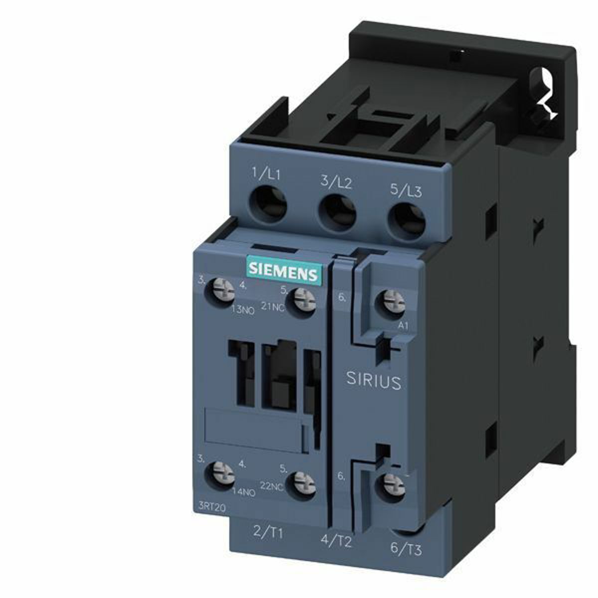 Siemens 3rt20251ak60 Contactor Ac-3 7.5kw 400v 1no 1nc Ac110v 50hz 120v 60hz