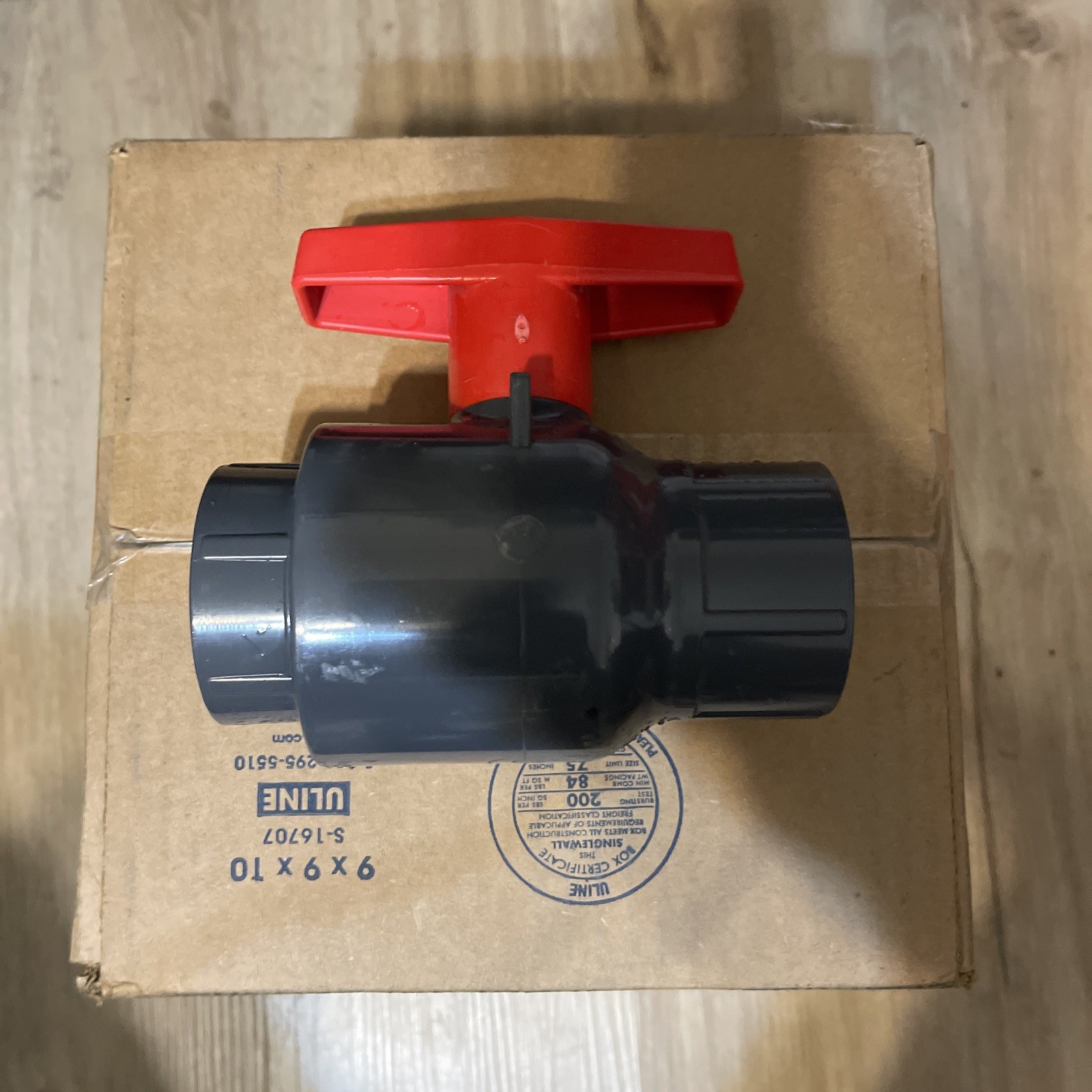 # 2122-015 Spears 1-1/2″ Compact PVC 2-Way Inline Ball Valve w/Socket Style Ends