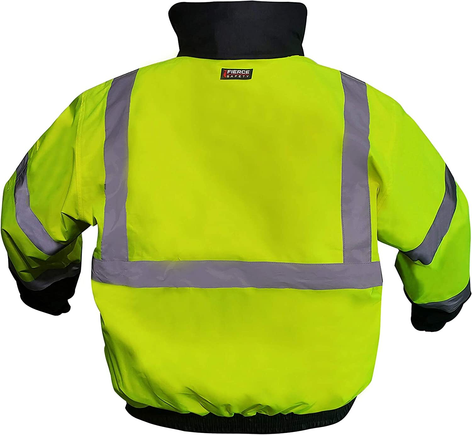 Fierce Safety JA400G 3-in-1 Superior Hi-Vis Class 3 Bomber Jacket | 100% polyest