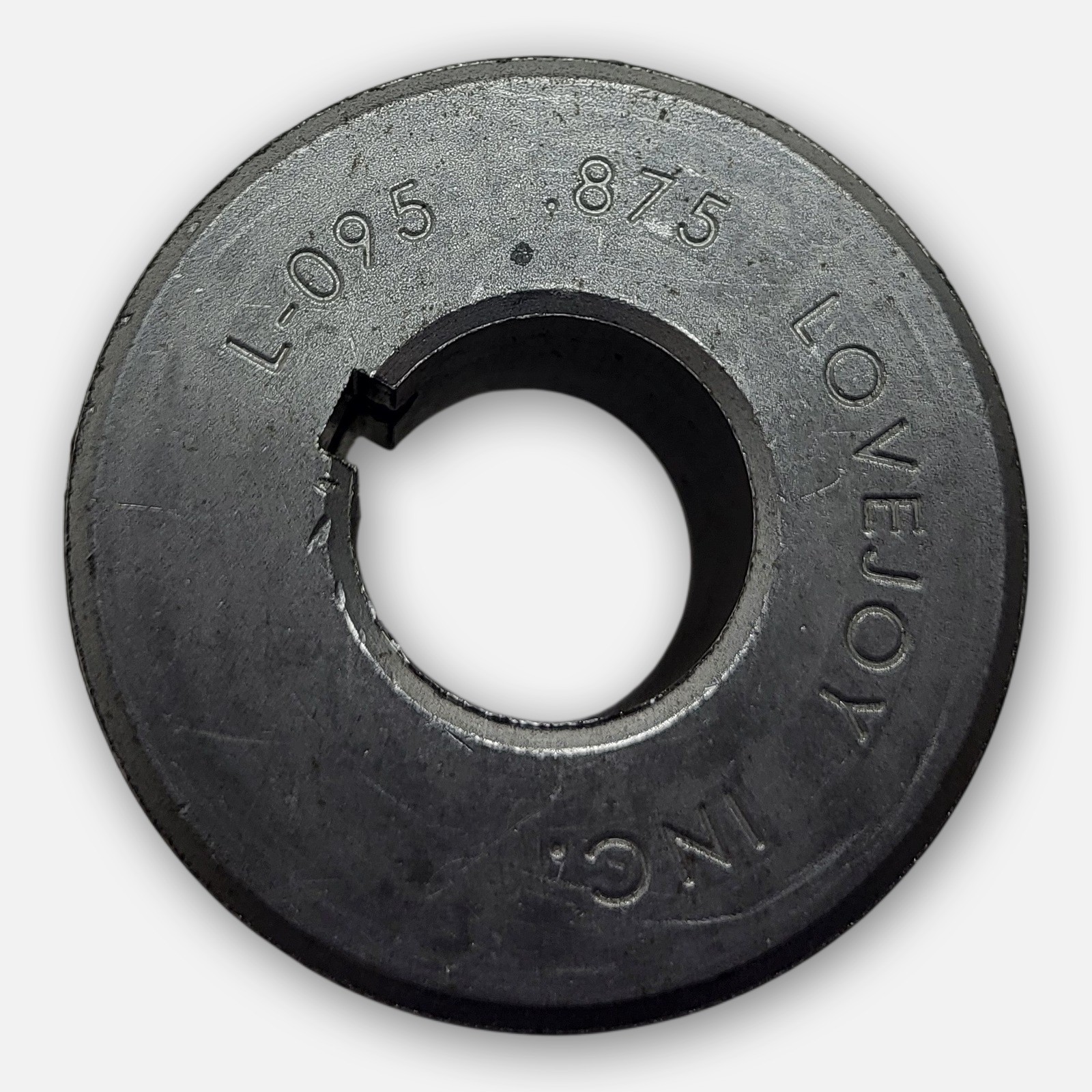 LOT OF 2 LOVEJOY L-095 JAW COUPLING HUB 7/8″ .875