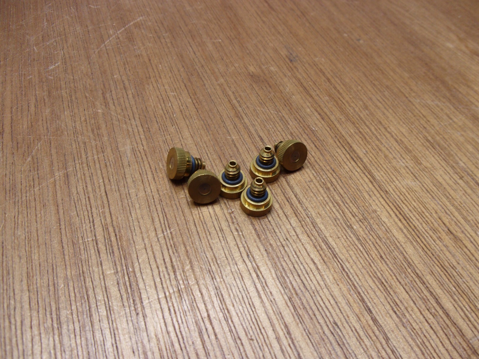 (Qty.6) Dayton 477079 Replacement Air Circultor Misting Nozzles Brass USA