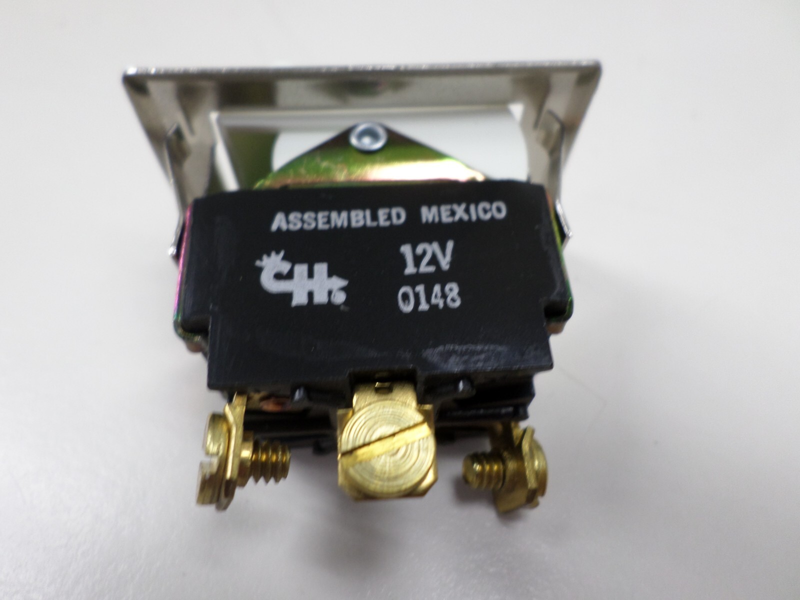 Cole Hersee 56300-08 Lighted Rocker Switch w/ Green Lens