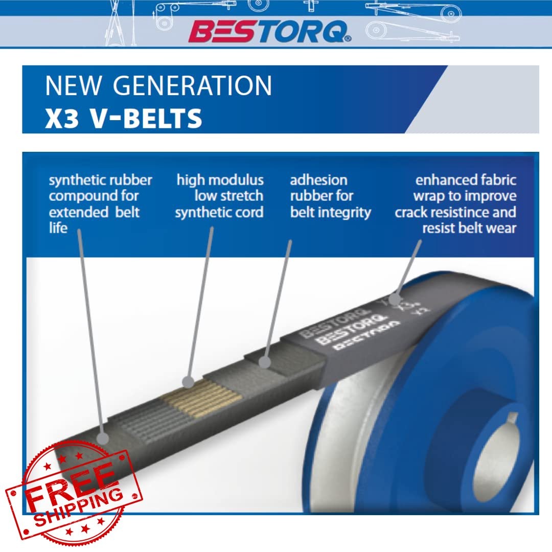 BESTORQ C108 V-Belt, Pack of 1