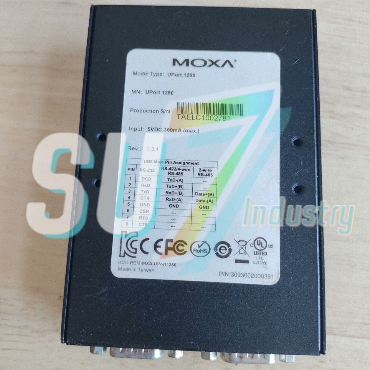 #1pcs new MOXA UPort 1250 Interface Converter