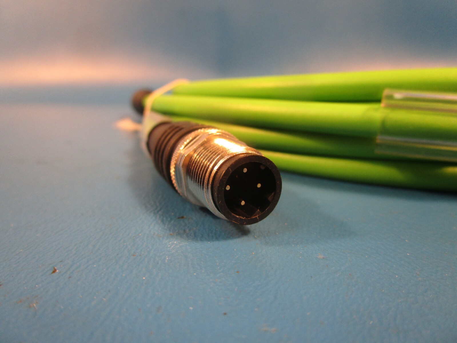 METZ CONNECT 142M1D11050, Sensor Cable, Ethernet, M12 Plug, 4 Way, M12 Plug