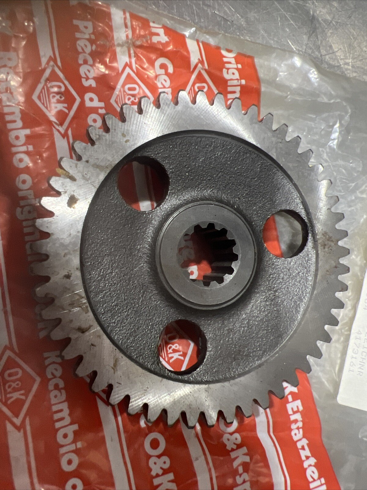 GENUINE TROJAN O&K GEAR NOS Surplus Time & Storage Worn