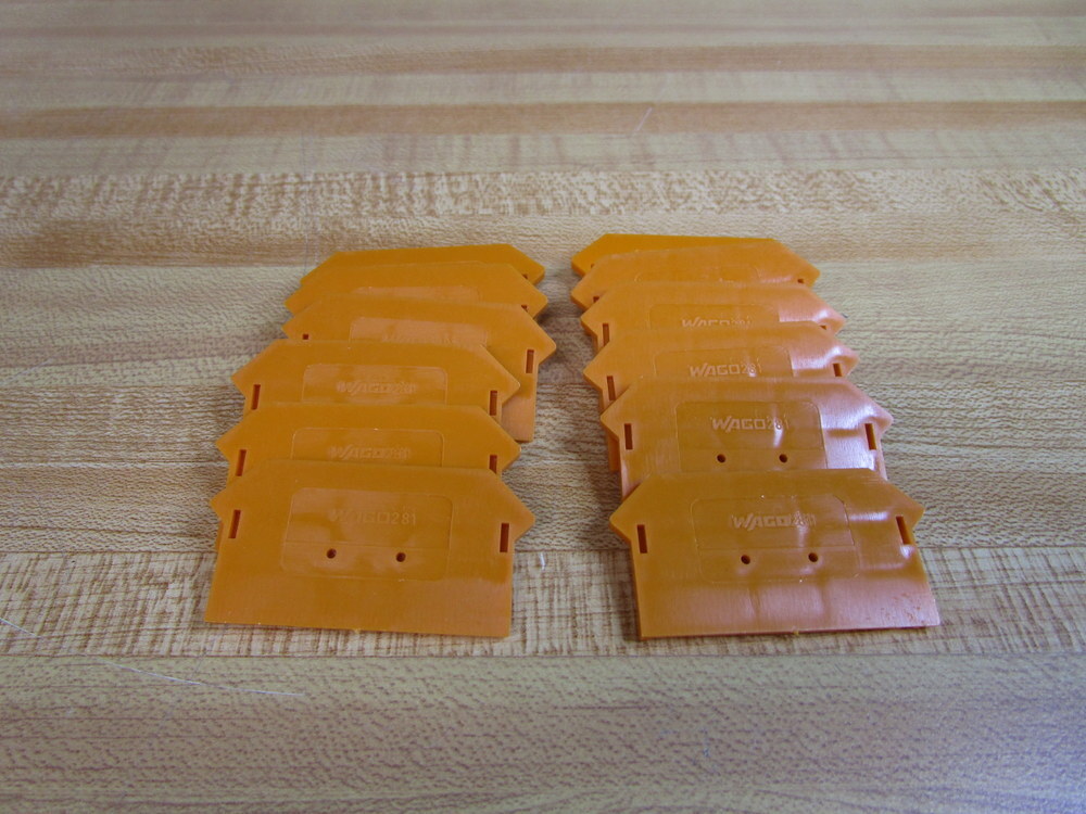 Wago 281-317 End And Intermediate Plate 281317 (Pack of 12)