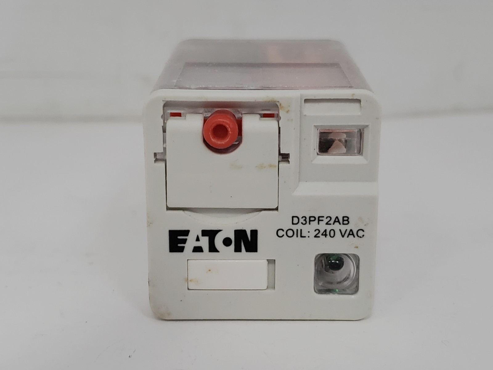 EATON D3PF2AB GENERAL PURPOSE RELAY DPDT OCTAL 16A 24VDC 8 PIN NIB