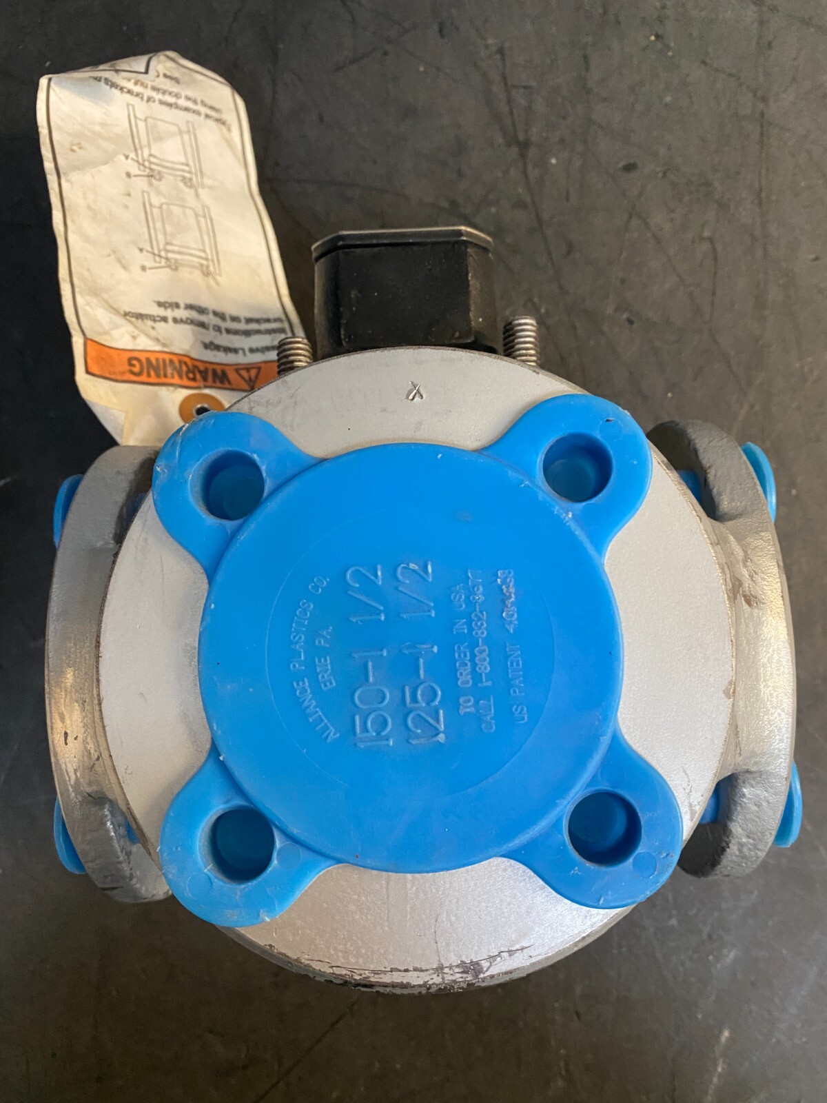 Tufline 047 Flanged 1-1/2 ” CF8M Plug Valve J07380 150 Class WCB BODY NOS NEW