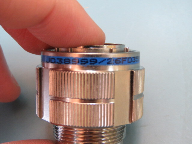 AMPHENOL D38999/26FD35PN Qty of 1 per Lot 37 Position Circular Connector Plug