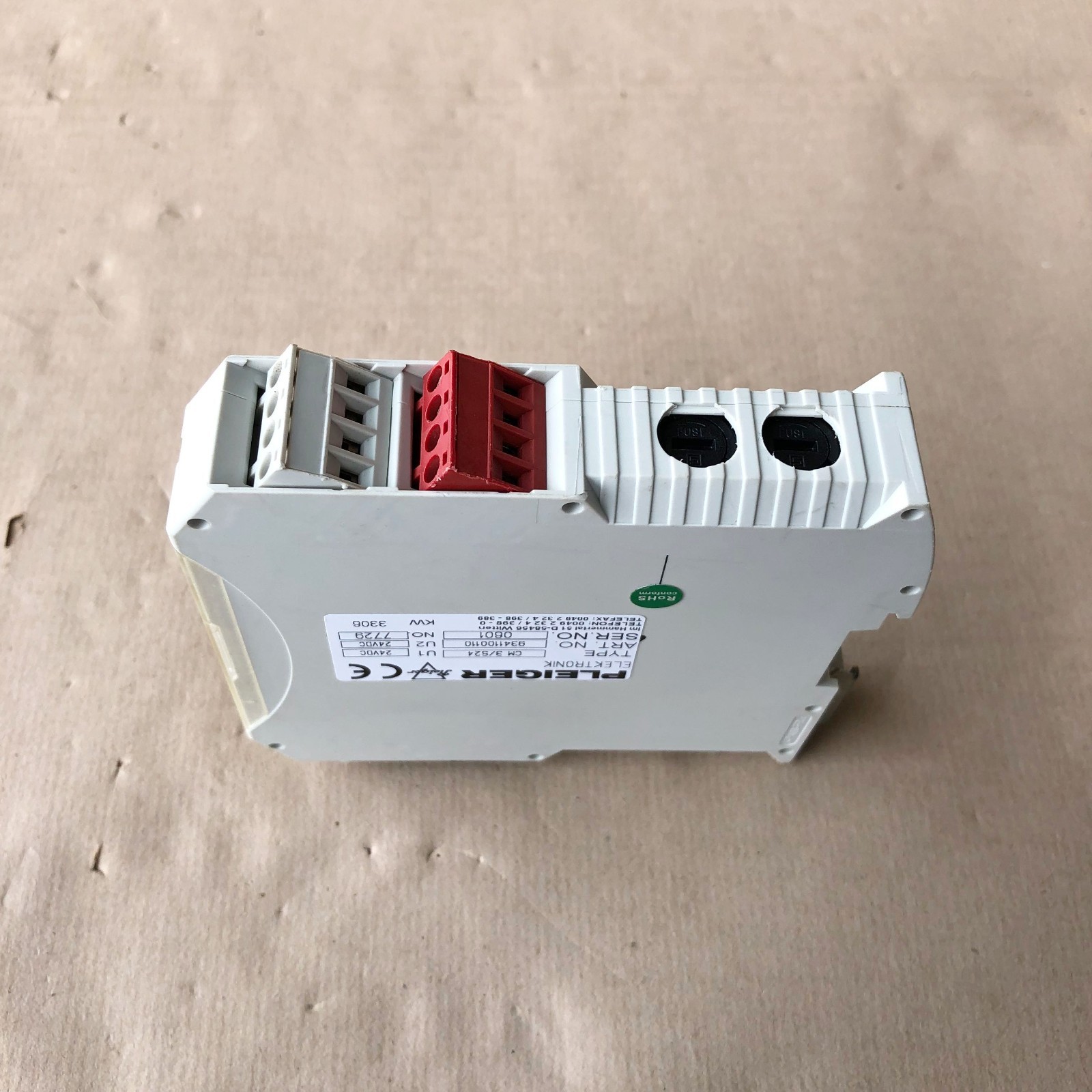 PLEIGER CM3/S24 CONTROL MODULE 9341100110