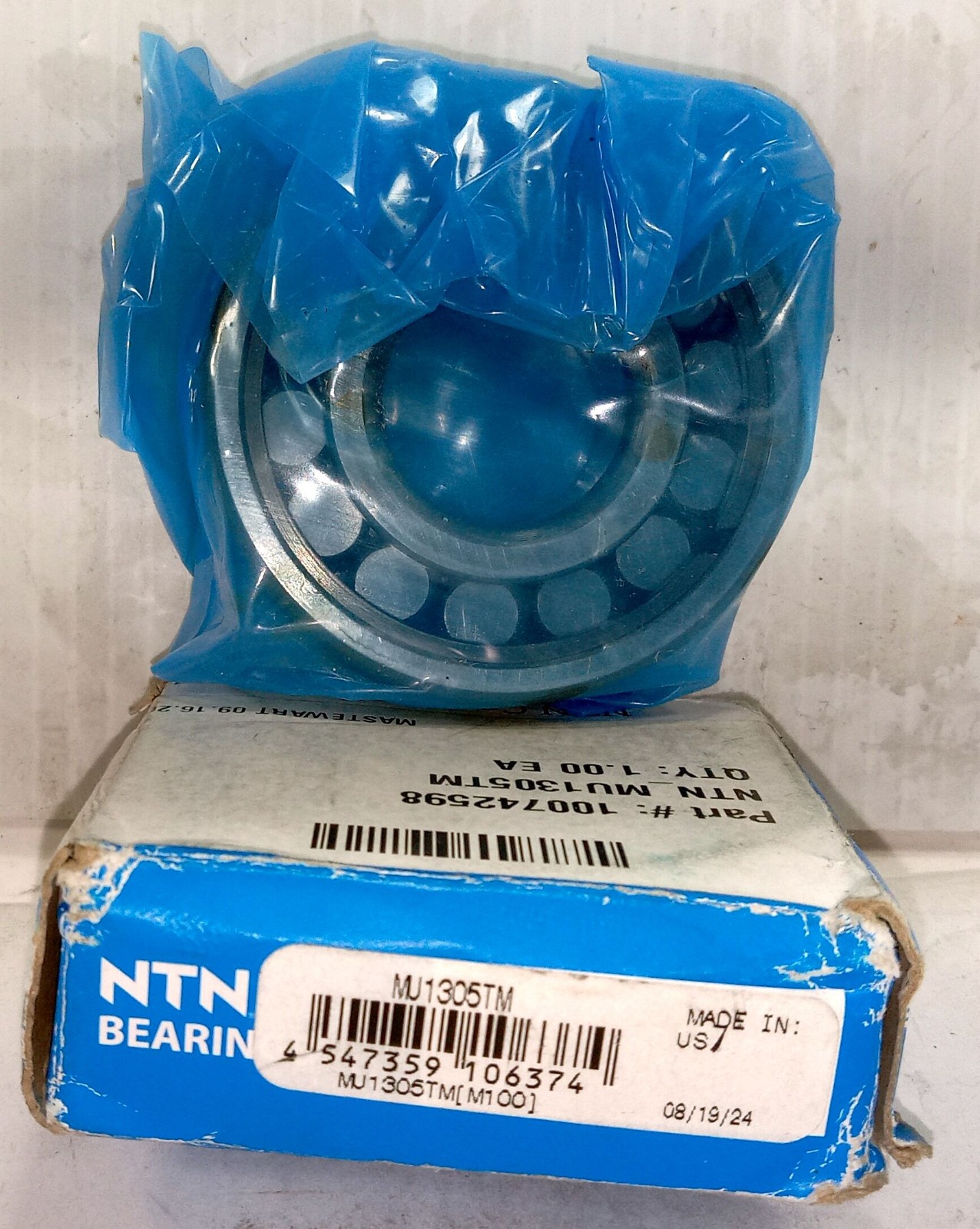 1 NEW NTN MU1305TM 25X62X17mm 1 ROW CYLINDRICAL ROLLER BEARING NIB *MAKE OFFER*