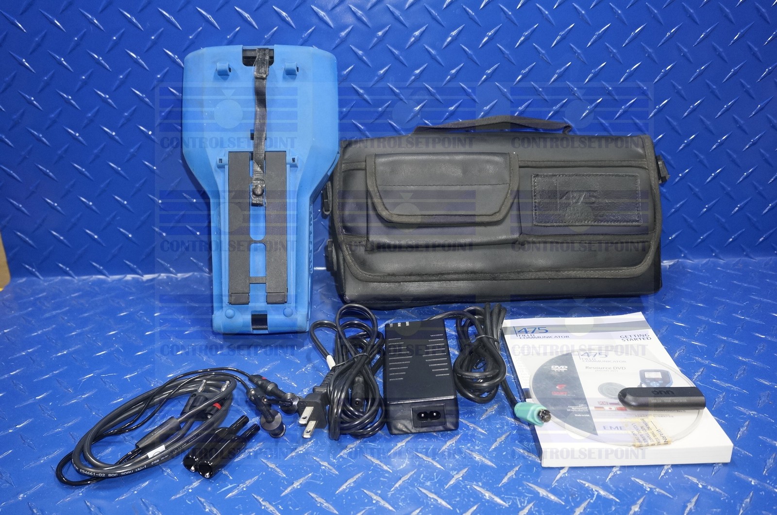 EMERSON ROSEMOUNT 475 HART COMMUNICATOR COMPLETE WITH CHARGER ID86895