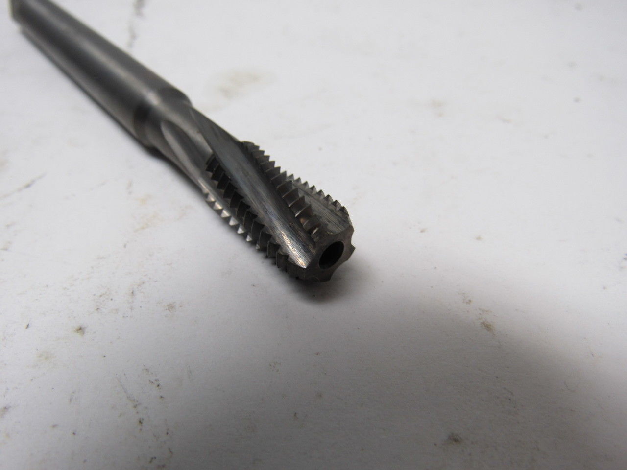 North American T198 Metric Solid Carbide M10x1.5 Spiral 5 Flute Tap 4-1/4 OAL