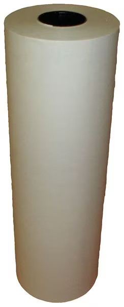 Zoro Select 5PGK6 Butcher Paper, 40 lb., White, 18 In. W
