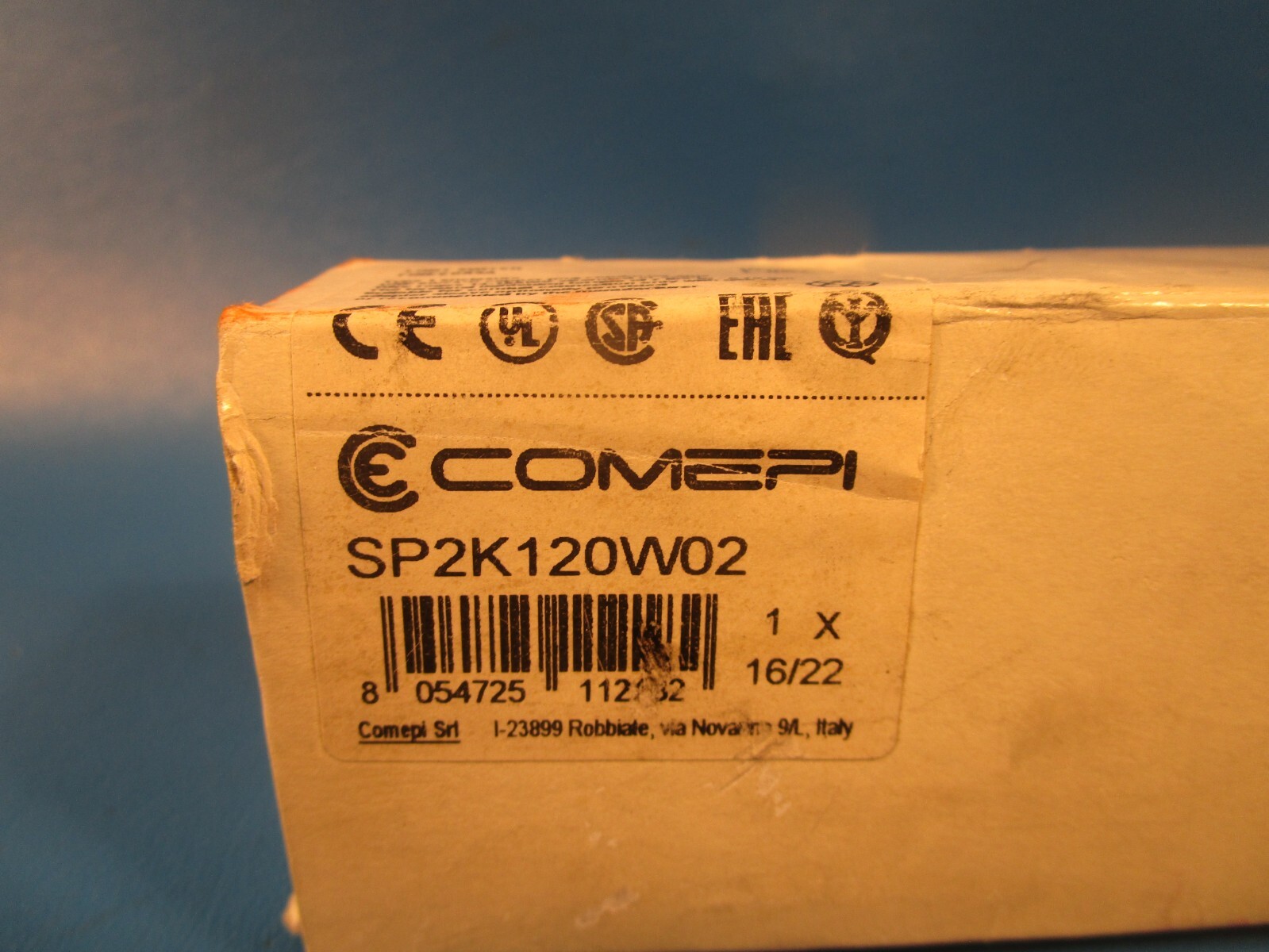 Compi SP2K120W02, Safety Switch, tongue (3-prong key) interlock, 360-degree
