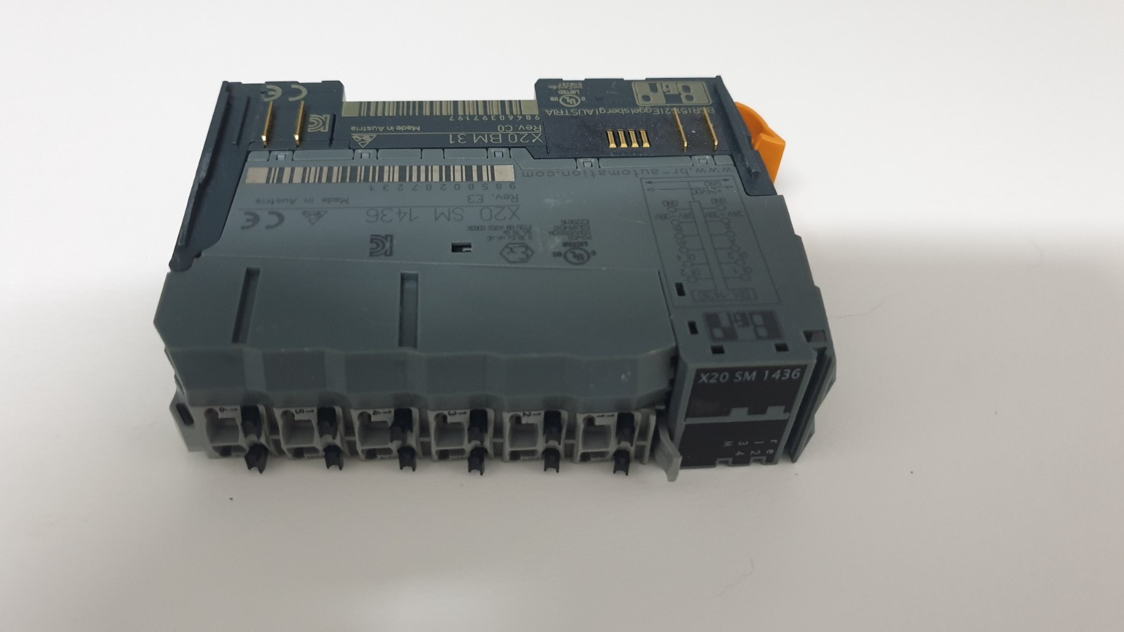 B&R X20 SM 1436 Rev. E3 & X20 BM 31 Rev. C0 I/O Module – Used