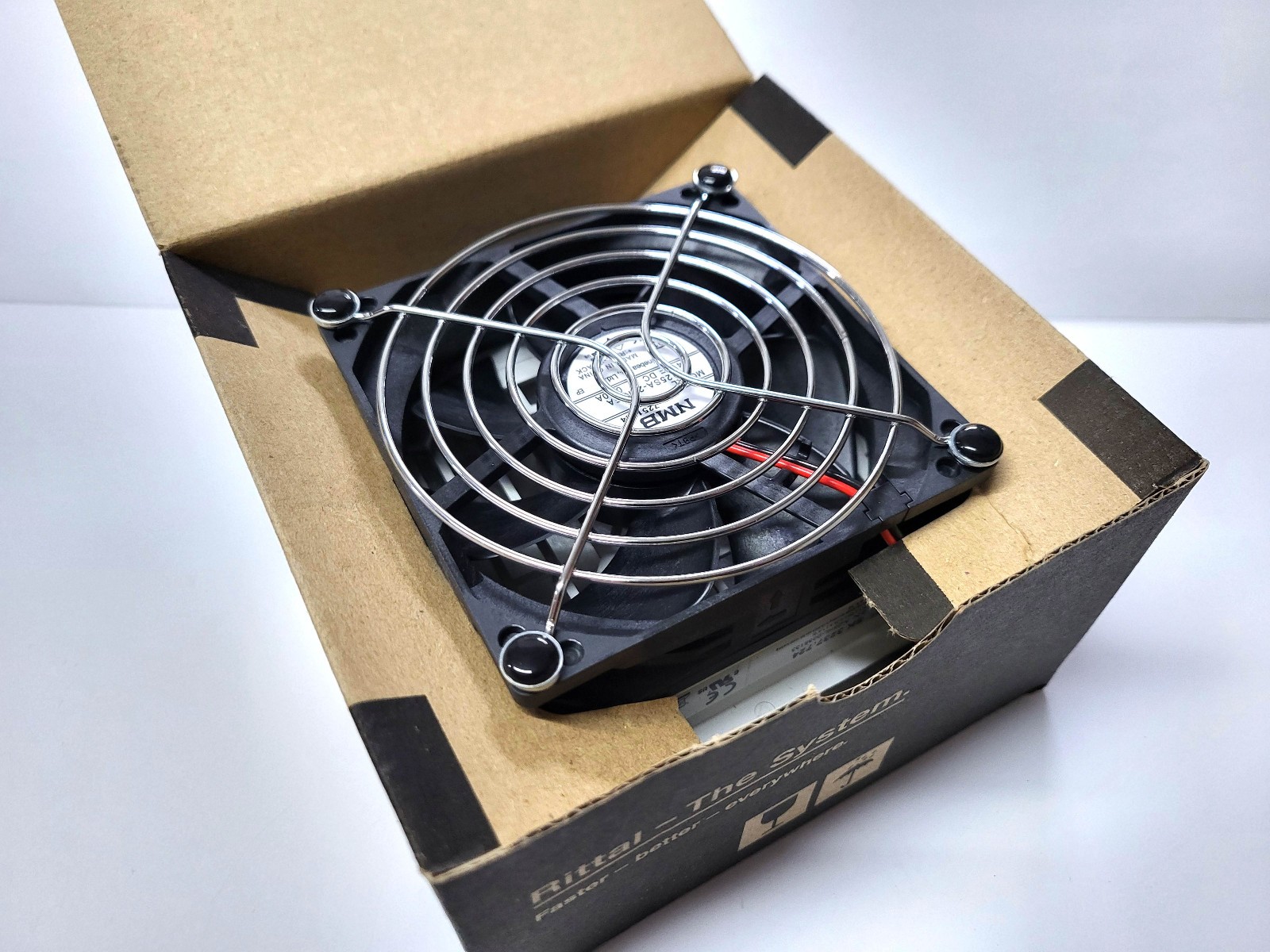 Rittal SK 3237.724 Blue e+ Filter Fan 24VDC 20 m³/h 117x117x46mm SK 3237724