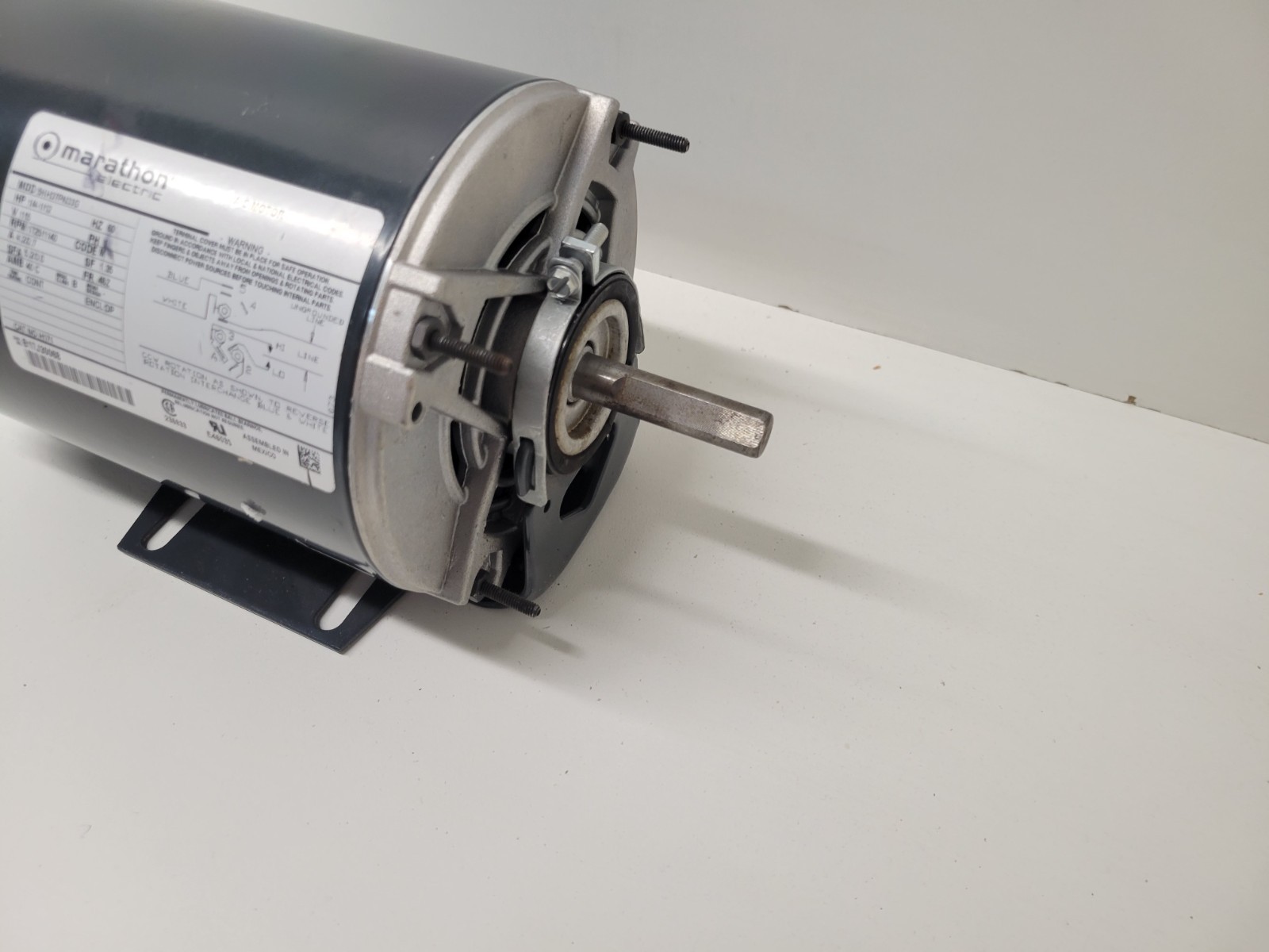 NEW OLD STOCK! MARATHON ELECTRIC 1/4-1/12HP 1725/1140RPM MOTOR 5KH37PN33G
