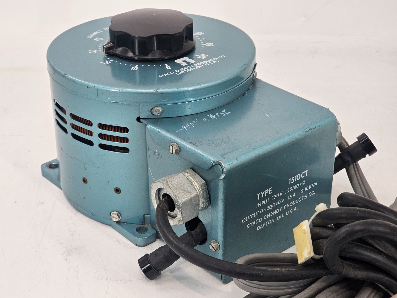 Staco Energy Products Model: 1510CT-2 240V to 280v 15A 50/60 Hertz