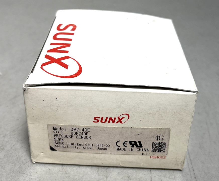 SUNX DP2-40E Pressure Sensor DP2 Series UDP240E – NEW IN BOX