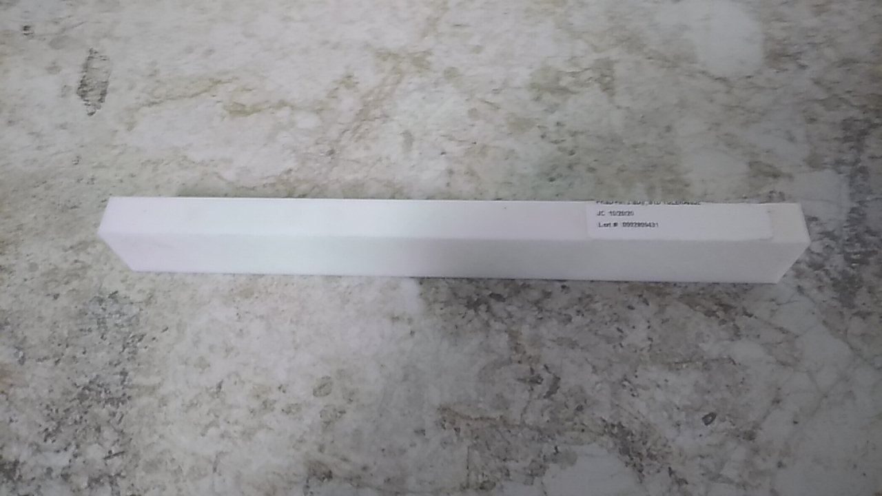 Brand Name 8270K188 45 Pk 12 In L High-Temp Slippery UHMW Polyethylene Bar