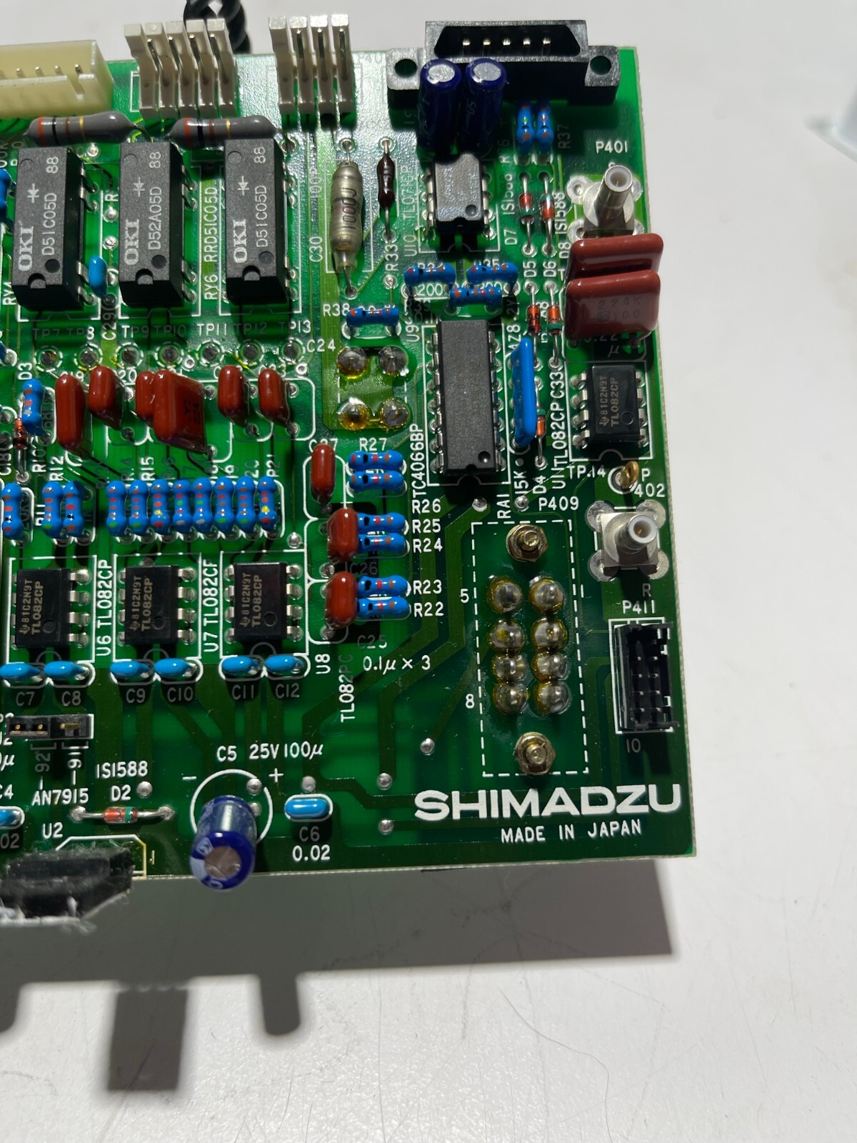 Shimadzu Board 206-82267B PRE AMP ASSY 206-82266