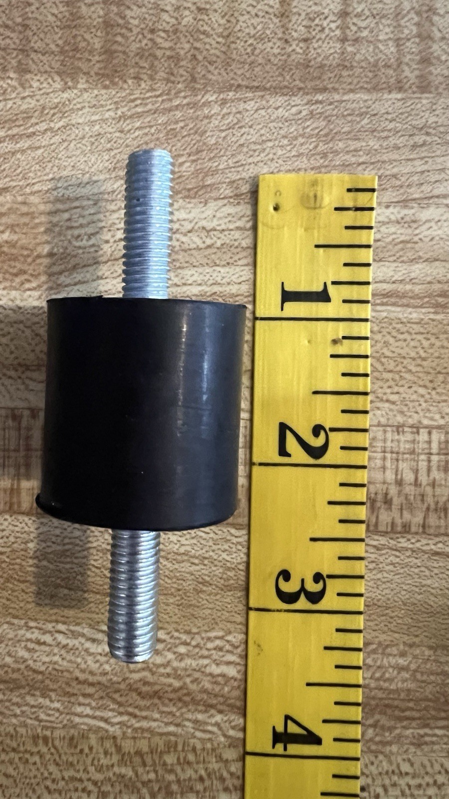 4pcs M6 x18mm Rubber Mounts Male Shock Absorber