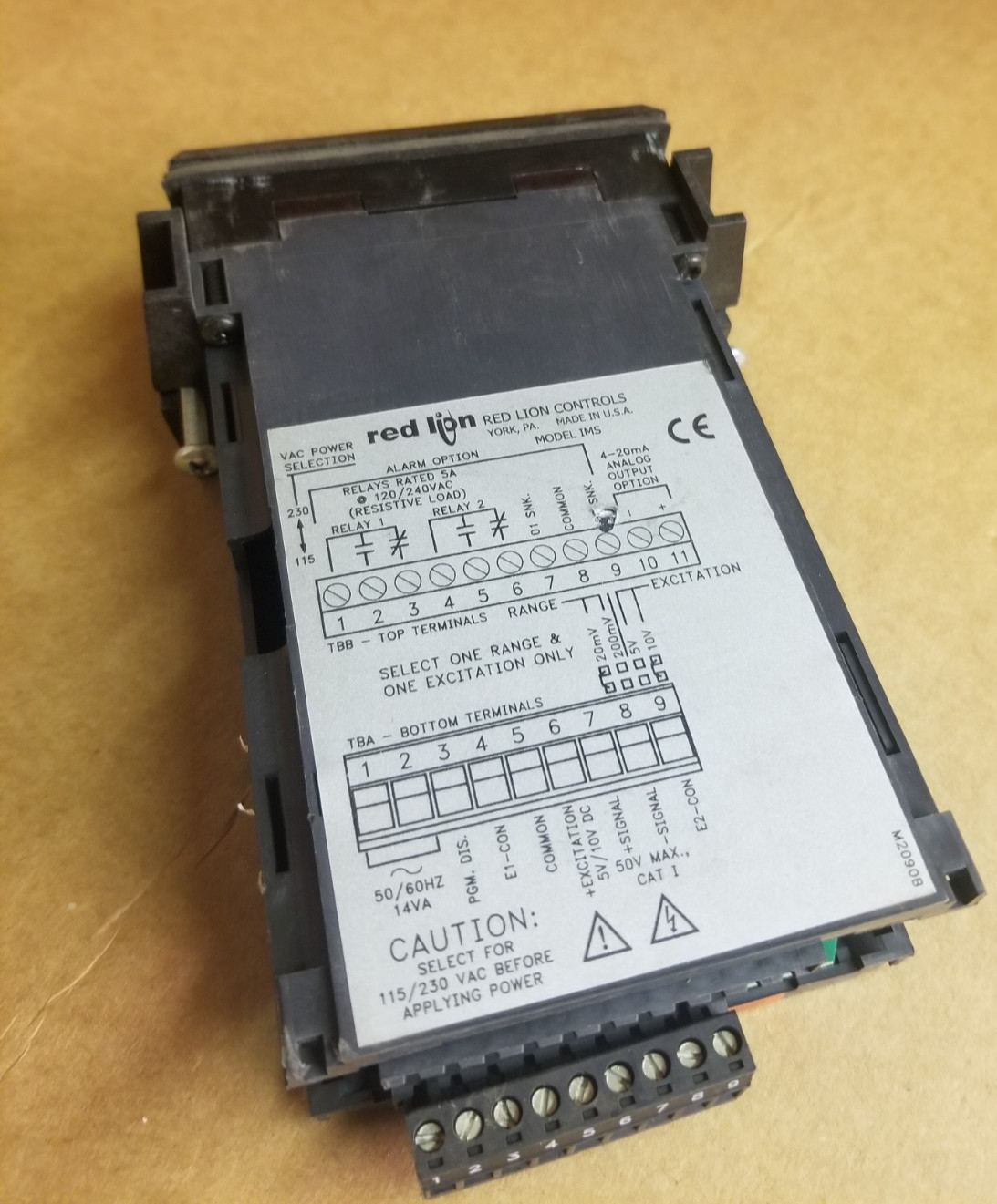 Red Lion Controls Model IMS 52119WVS