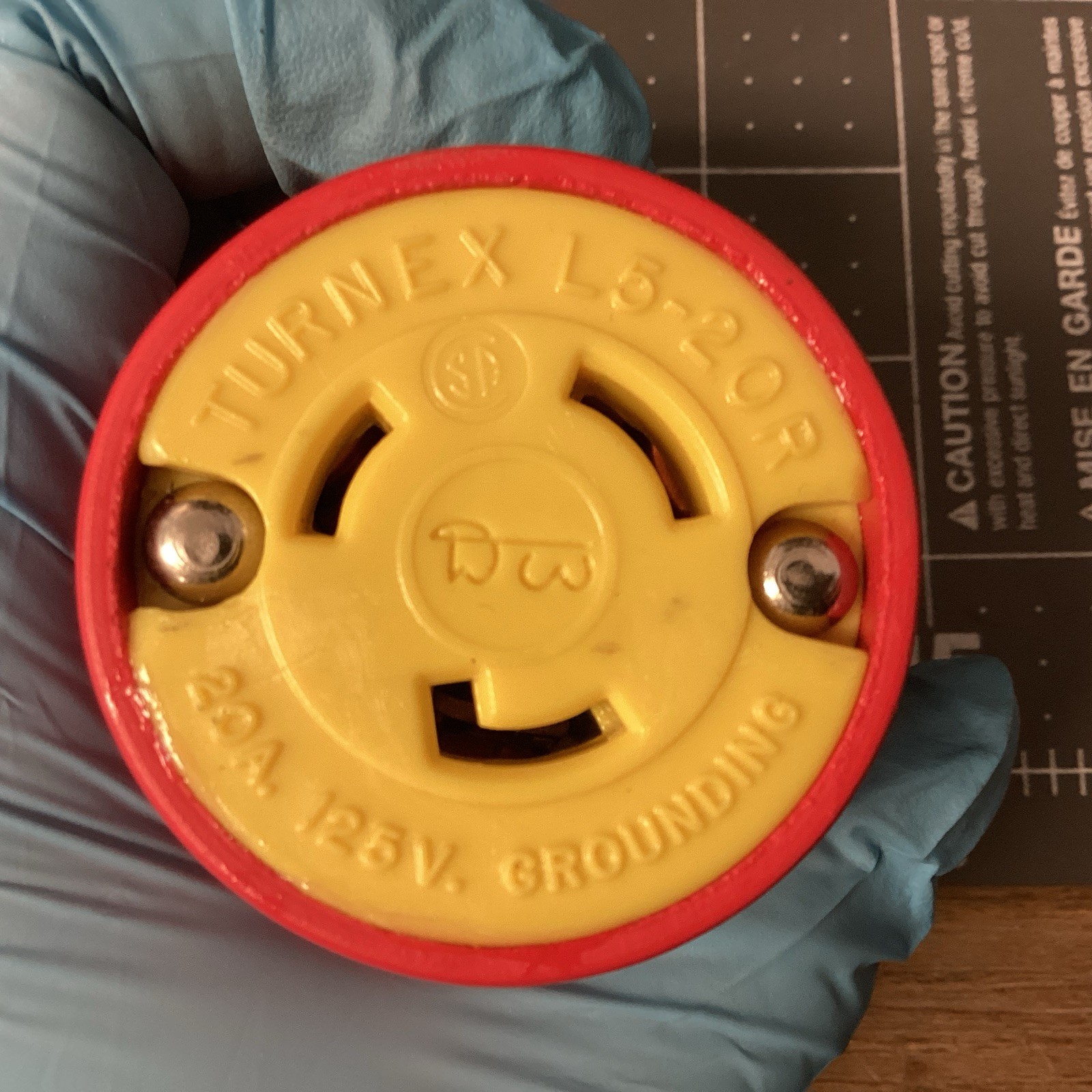 DANIEL WOODHEAD SAFEWAY ADAPTER L5-20R (LPW130R)