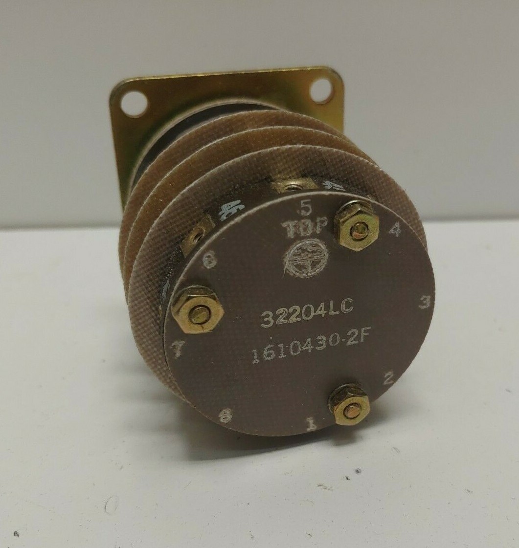 NEW OLD STOCK! ELECTROSWITCH ROTARY SWITCH 1610430-2F