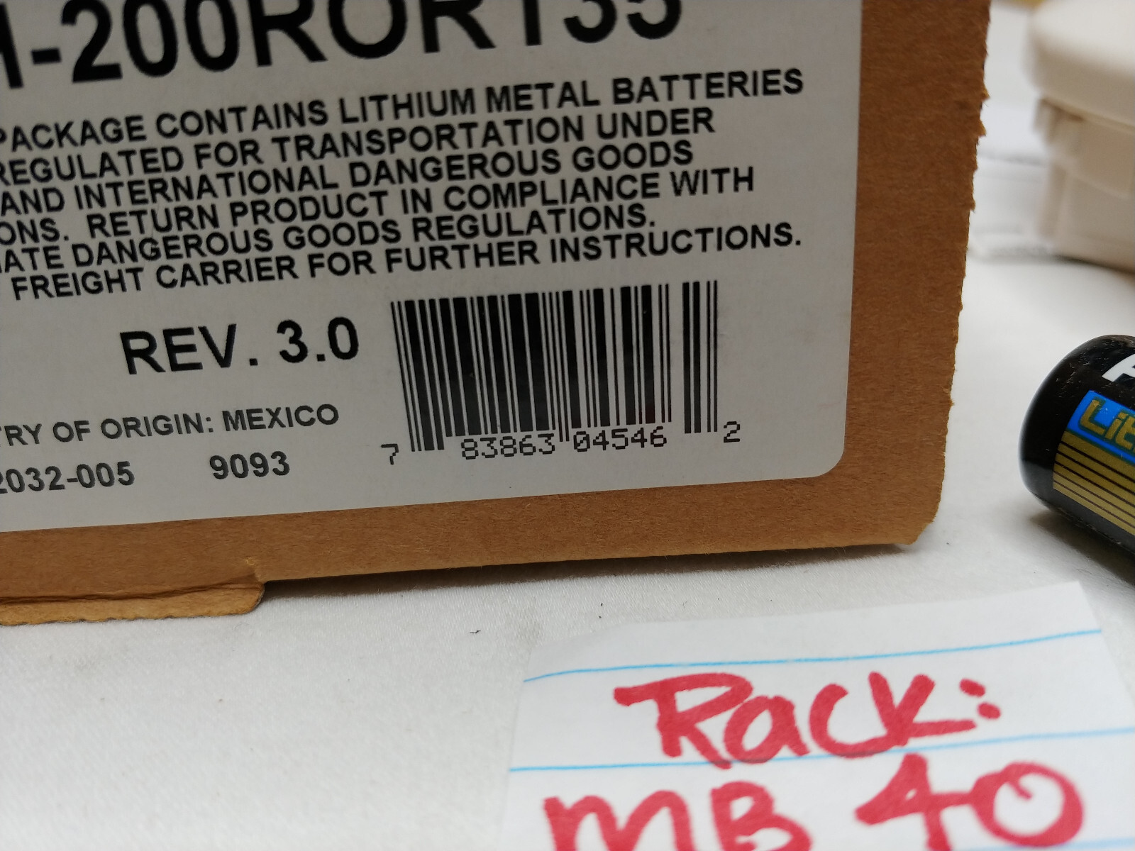 FWH-200ROR135 WIRELESS INTEL. TEMP. SENSOR NOTIFIER by Honeywell NOS