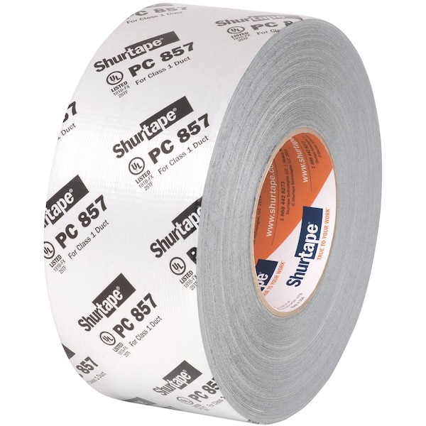 Shurtape 101014 Ducttape, Silver, 60-1/8Ydl, 2-7/8Inw