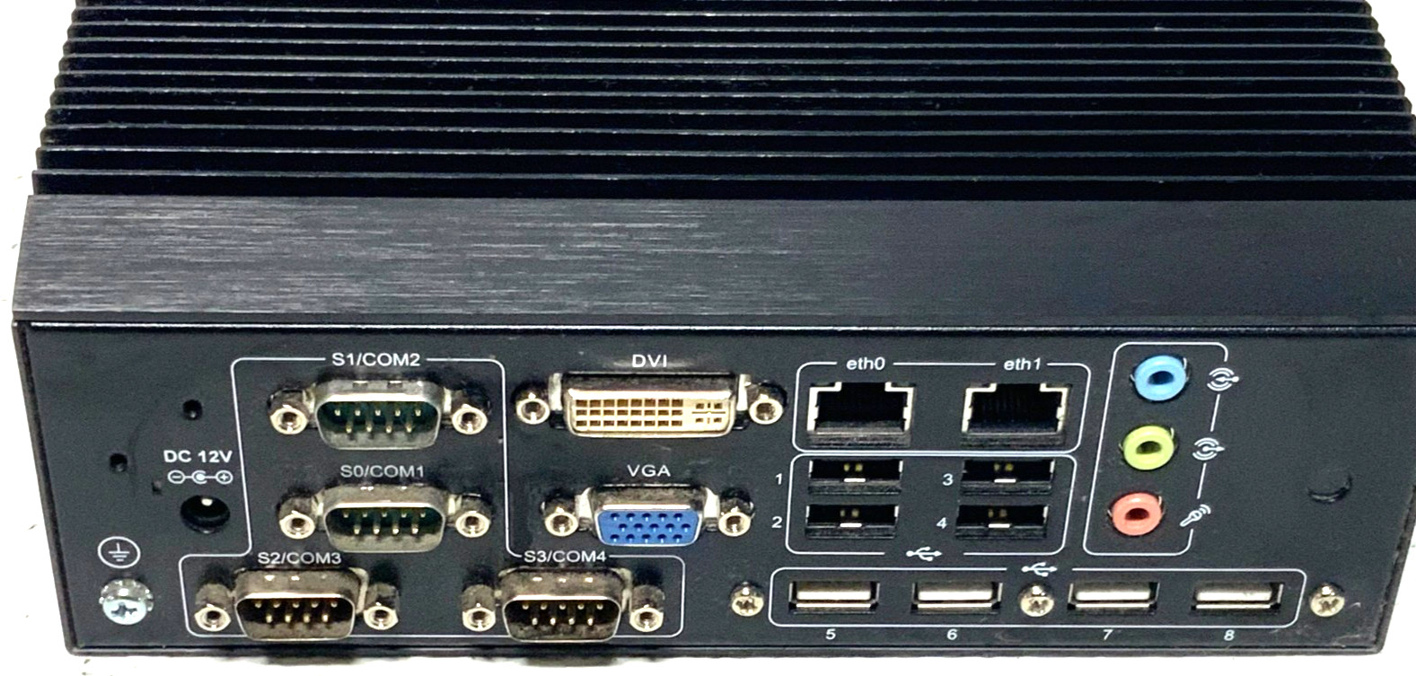 Advantech ARK-6320-6M02E Dual Core Industrial PC 2GB RAM Intel Atom D525 1.8GHZ