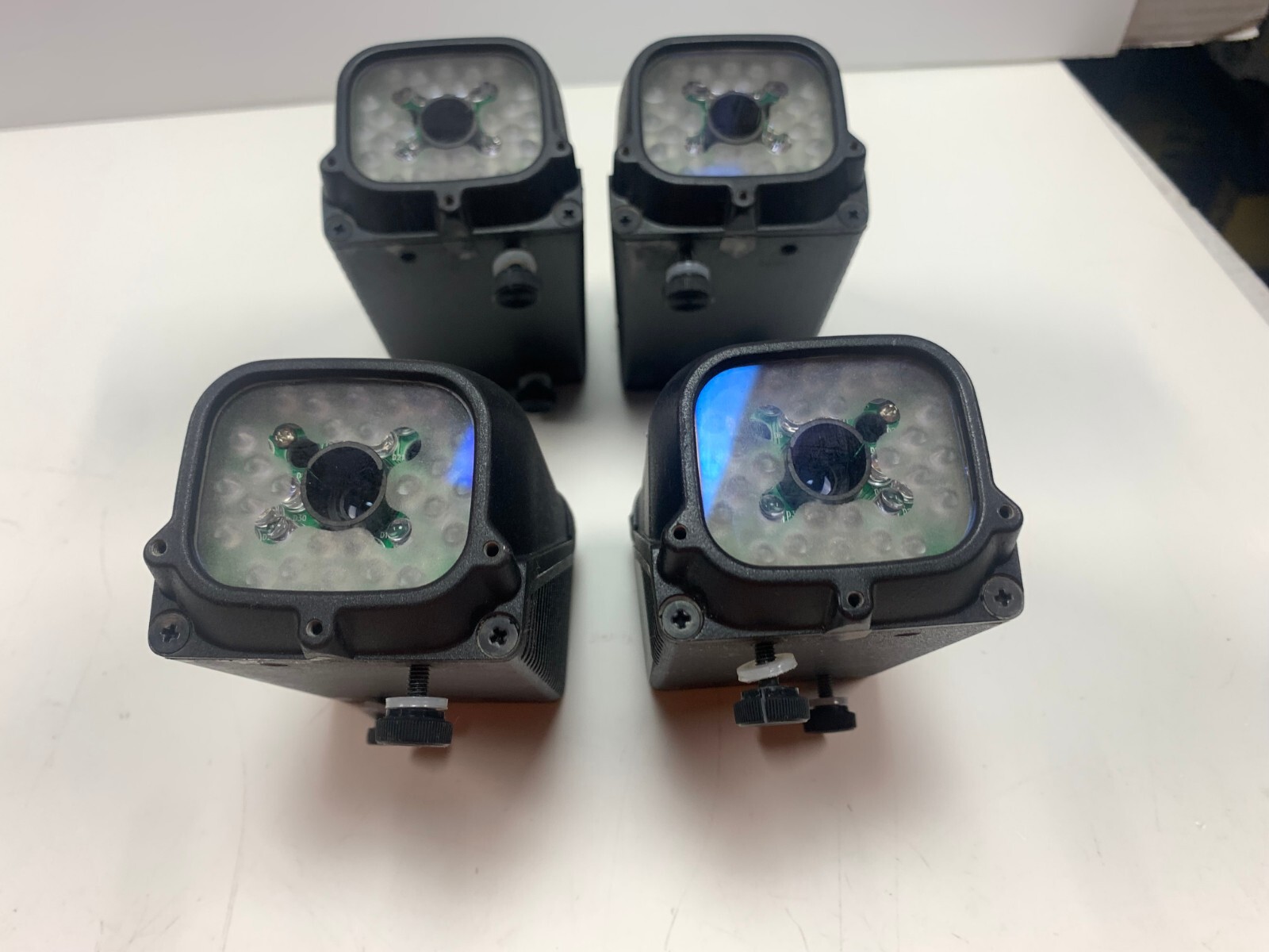 [Lot of 4!] Microscan Quadrus EZ FIS-6700-0002 Barcode Scanner 101.6mm FD=4.0”