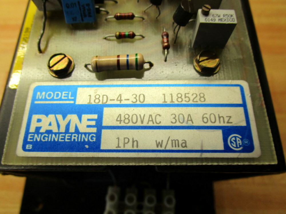 Payne Engineering 18D-4-30 Power Control 18D430 W/O EM663380*1