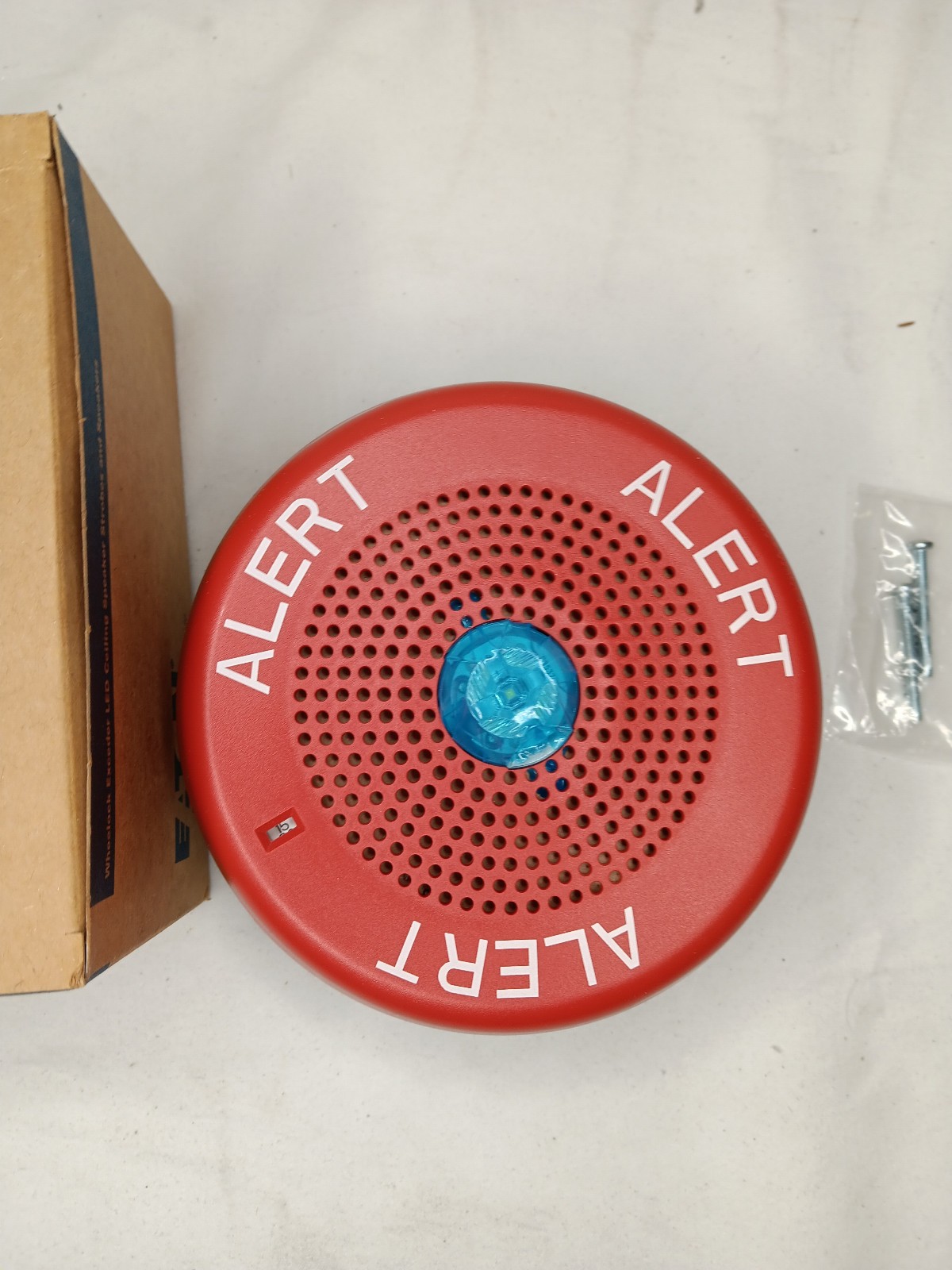Eaton LSPSTWC-AL WHEELOCK Exceder LED Speaker Strobe *No Instruction*