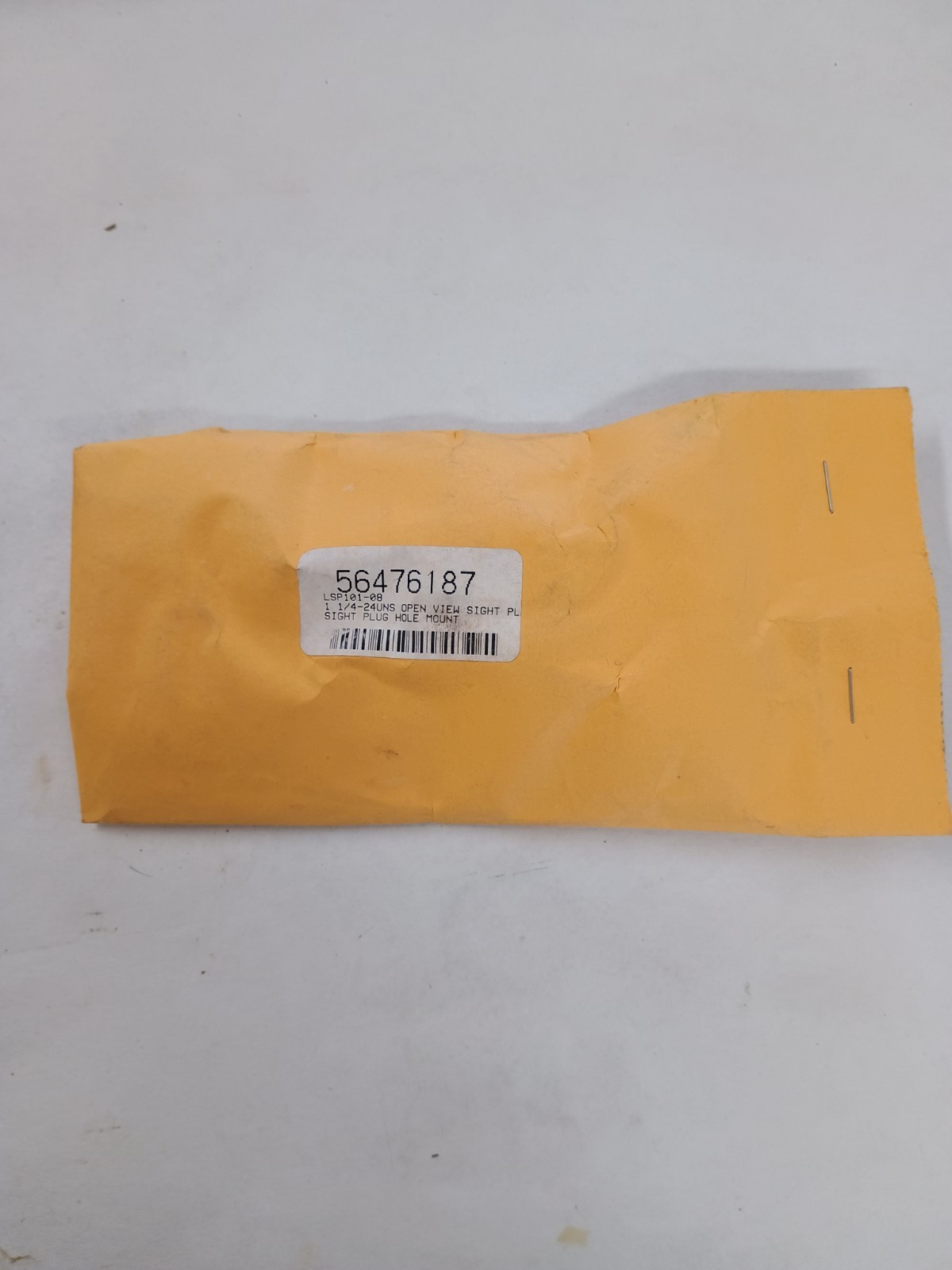 LSP 101-8 Sight Plug 1-1/4-24 thread 1-1/4″ Hole 25 PSI