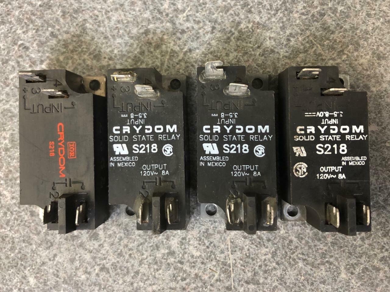 * LOT OF 4 * Crydom Solid State Relays S218