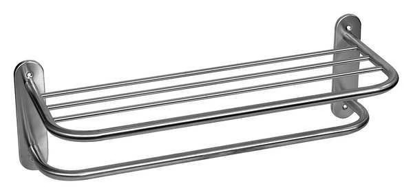 Wingits WMRSN18 Towel Rack, 18in.Lx10in.W, Satin Nickel