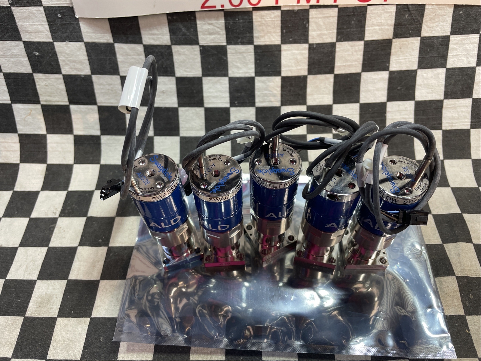 5x Swagelok ALD3E, 6LVV-MSM-ALD3E3-P-C-S-15863, BES 516-3007-E4-C-PU-05 #1644T17
