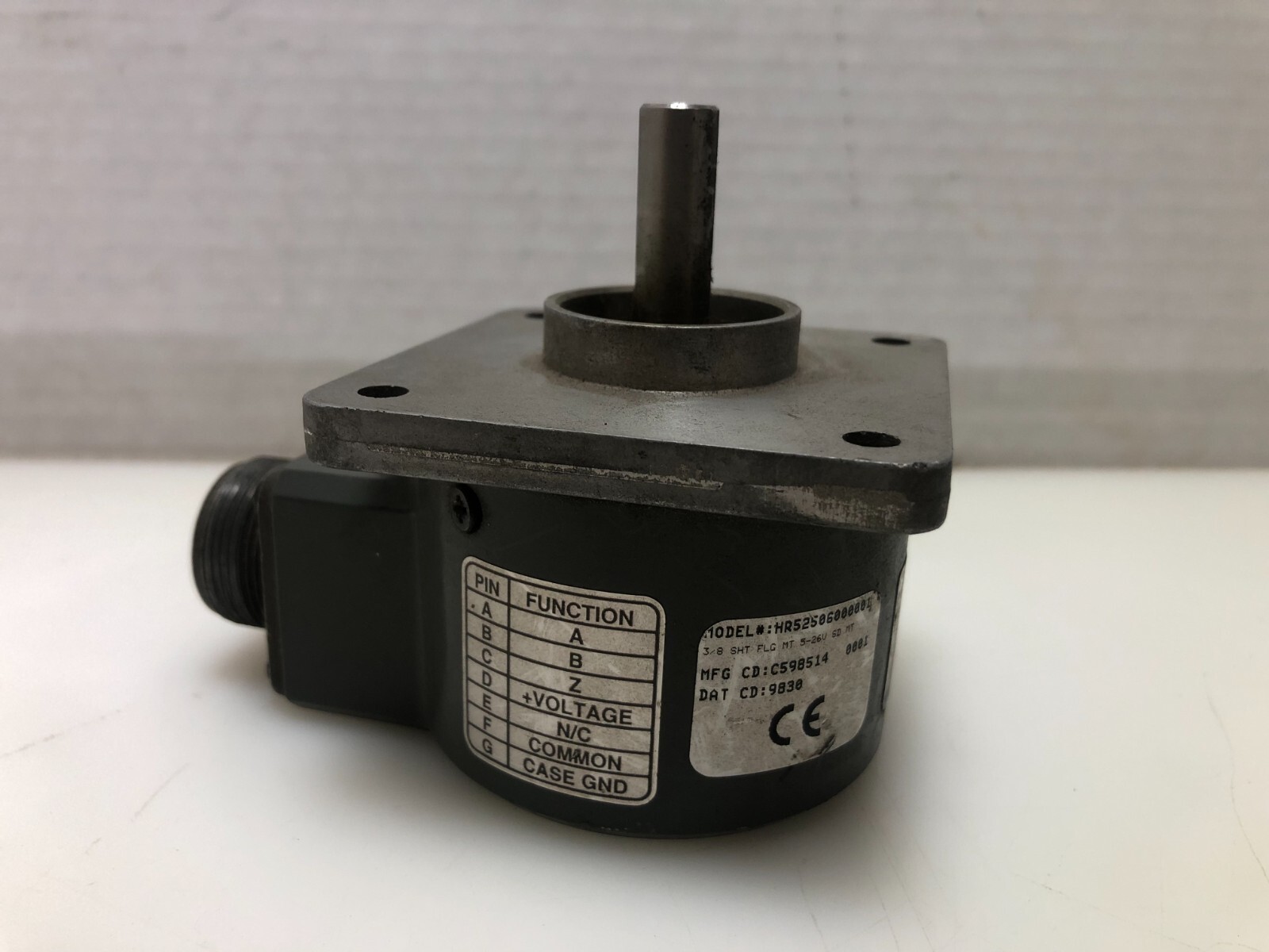 Dynapar HR52506000001 3/8″ SHAFT FLG MT ENCODER HR52506000001