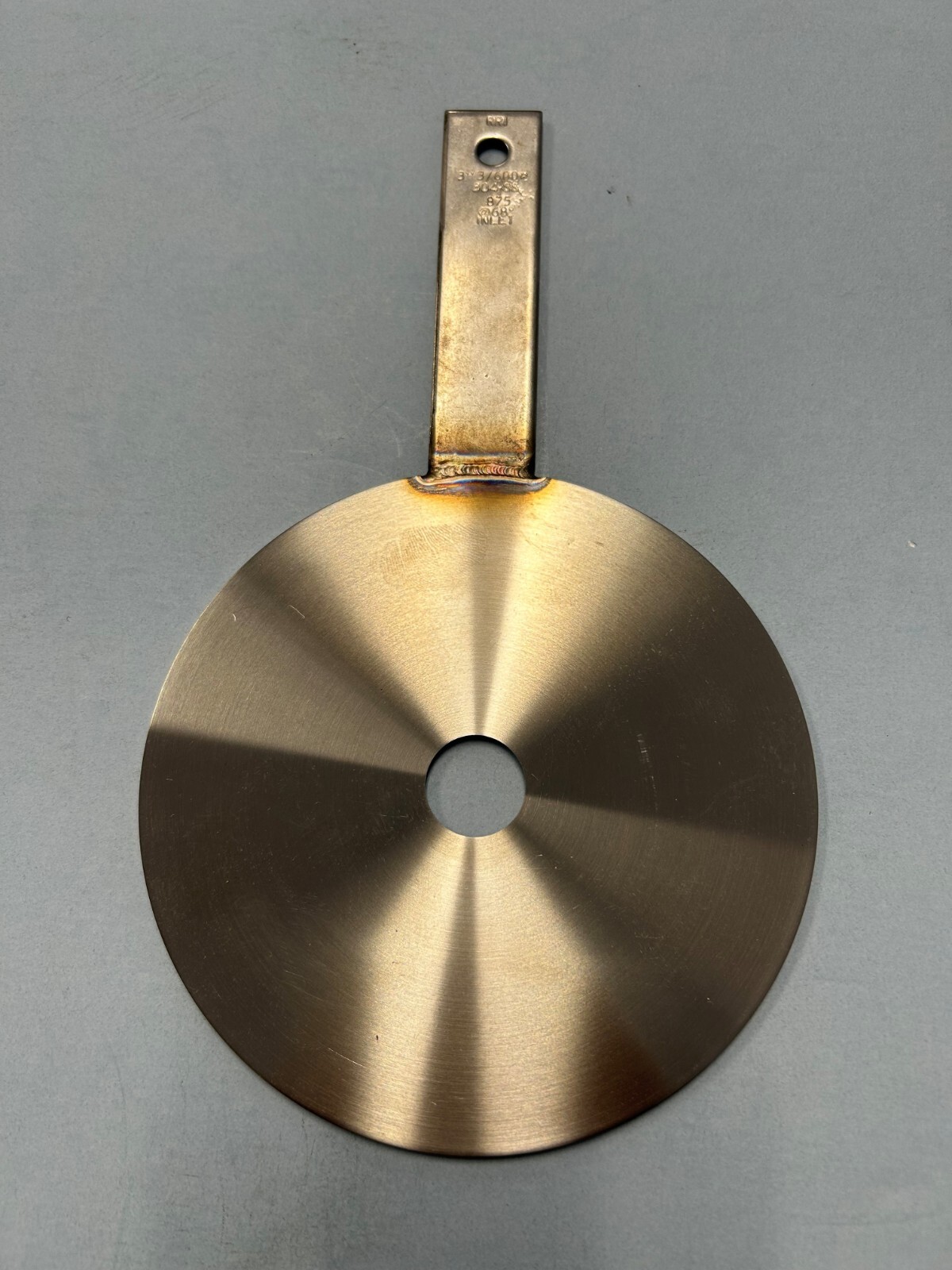 3″ orifice plate 300/600# .250 bore 316S.S.